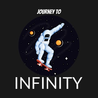 Journey to Infinity Astronaut T-Shirt