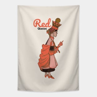 Vintage Red Queen Tapestry