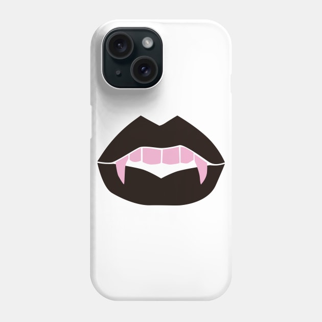 Vampìre black. Phone Case by candelanieto