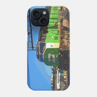 Burlington Northern Train Locomotive Phone Case