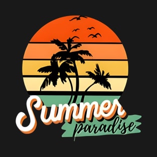 vintage-summer paradise T-Shirt