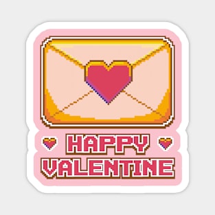 Happy Valentine Mail Magnet