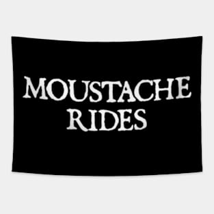 Moustache Rides Classic Movies 80s Tapestry