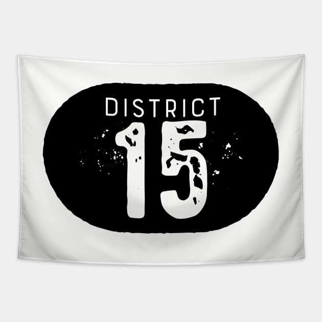 District 15 Tapestry by OHYes