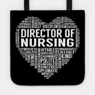 Director Of Nursing Heart Tote