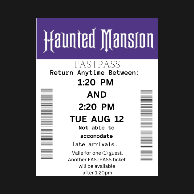 Haunted Mansion FP by Married to a DisneyAddict