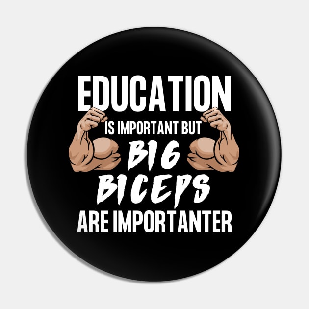 Biceps Pin by AniTeeCreation