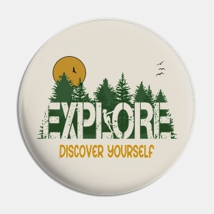 Discover Yourself Pin