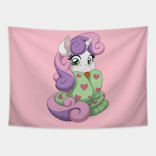 Sweetie Belle in Sweater Tapestry