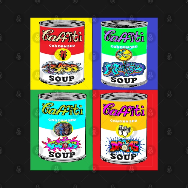 Graffiti Soup Pop art 2 by LowEndGraphics