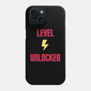 Level Unlocked Gamer Apparel Phone Case