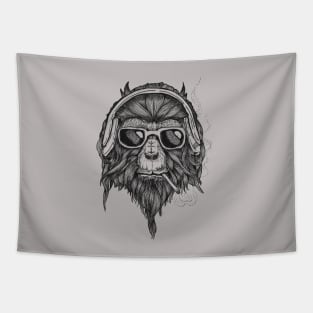 Smokin' Monkey Tapestry