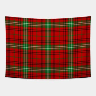 Clan Morrison Red Tartan Tapestry