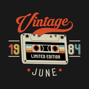 June 1984 - Limited Edition - Vintage Style T-Shirt
