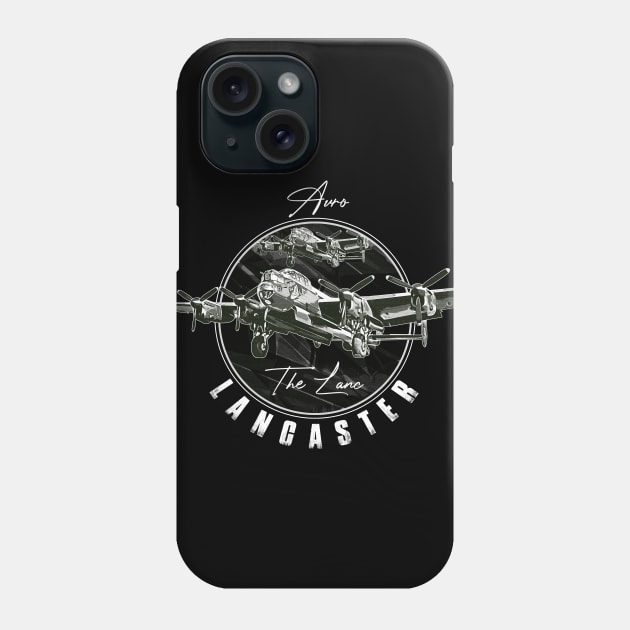 Avro Lancaster Bomber Aircraft Phone Case by aeroloversclothing