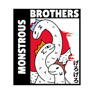 Monstrous brothers! Japanese Poster T-Shirt