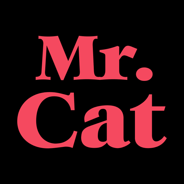 cat lover mr. cat by teemarket