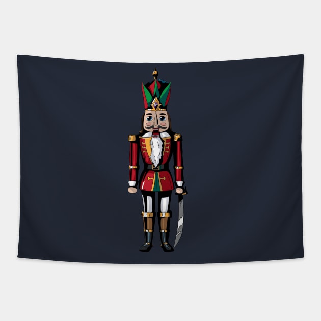 Nutcracker Tapestry by Qspark