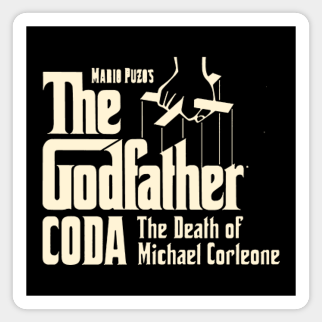 The Godfather Coda Logo T Shirt The Godfather Aufkleber Teepublic De