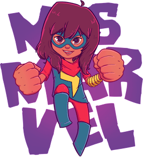 Miss Marvel Magnet