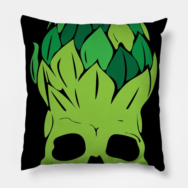 HopHead Pillow by WriteThisOff