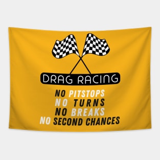 Drag Racing Rules Tapestry