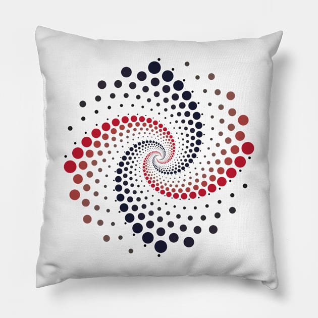 Spiral Pillow by RicoAlencar