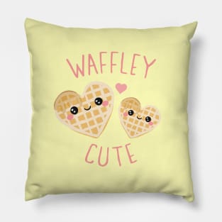 Waffley Cute Pillow