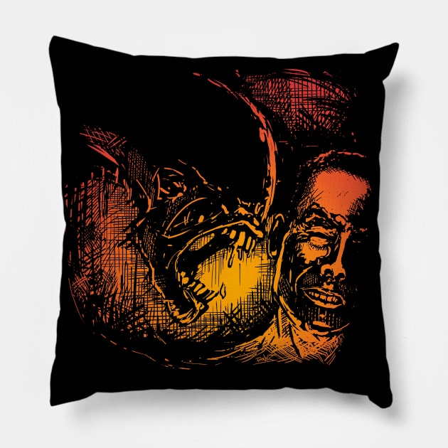 IN SPACE... Pillow by pitnerd