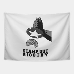 Stamp Out Bigotry - Resist Trump Tapestry