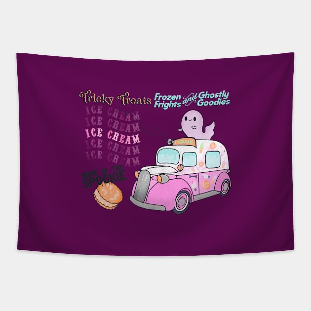 Tricky Treats Tapestry by Paper Loves Ink