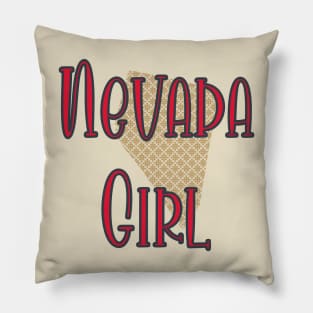 Nevada Girl Pillow