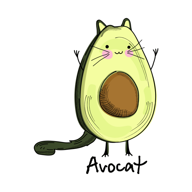 Avocat and humor by My Happy-Design