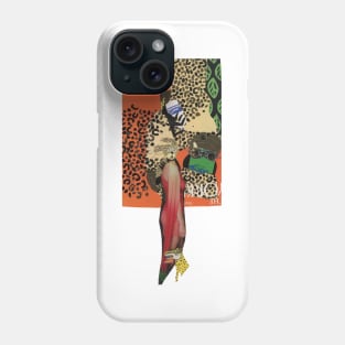 Tiger Spots, a Vogue cover remix Phone Case