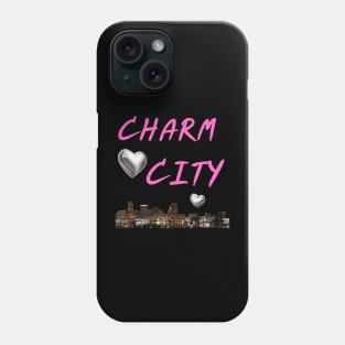 CHARM CITY BALTIMORE DESIGN Phone Case