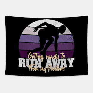 Running Away from my Problems Tapestry