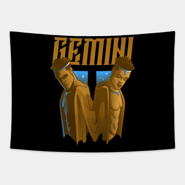 Gemini / Zodiac Signs / Horoscope Tapestry by Redboy