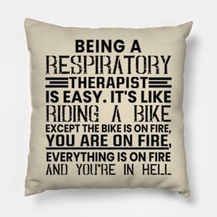 Retro Respiratory Therapist Pillow