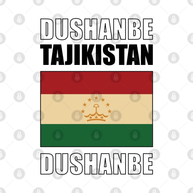 Flag of Tajikistan by KewaleeTee