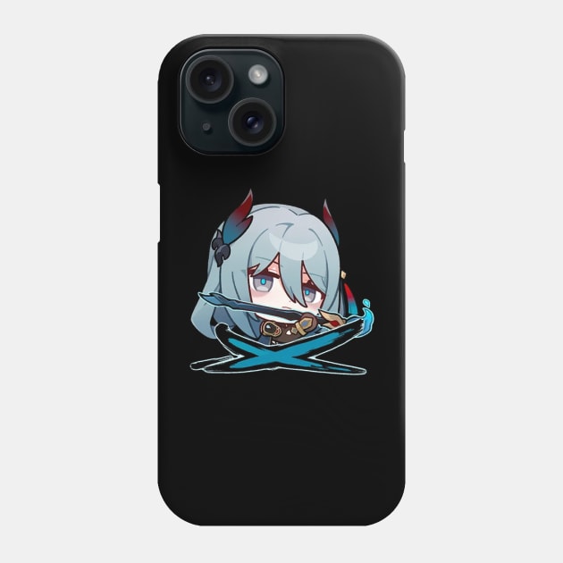 Honkai Star Rail Chibi Hanya Phone Case by HoyoStan