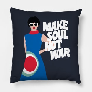 Make Soul Not War Pillow