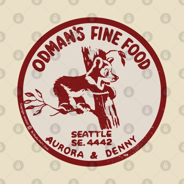 Vintage Odman's Fine Foods Restaurant Seattle by StudioPM71