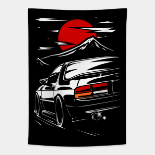 RX-7 FC Touge Run Tapestry