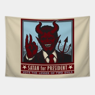 Vote Satan for President Tapestry