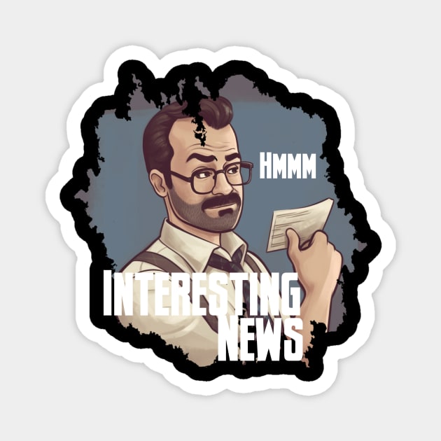 Interesting News Magnet by Pixy Official