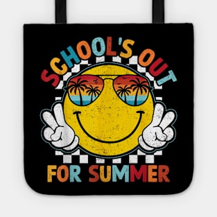 school out for hello summer Tote