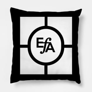 EFA DEB Chapter Logomark white Pillow