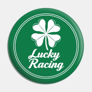 Lucky Racing Booty White Pin