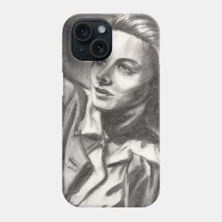 Ingrid Bergman Phone Case