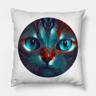 Behavioral mycat, revolution for cats Pillow